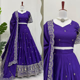 Rajasthani Traditional Chinon Lehenga