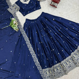 Rajasthani Traditional Chinon Lehenga