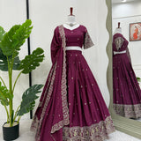Rajasthani Traditional Chinon Lehenga