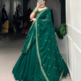 Galmorous Thread Work Lehenga