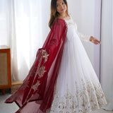 Heavy Designer Party Wear Look Gown