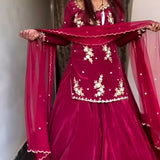 Delight Natural Creap Top Lehenga