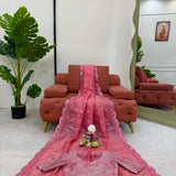 Shiny Golden Crush Saree Collection