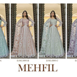 Senhora Bridal Net Anarkali Suit