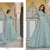 Senhora Bridal Net Anarkali Suit