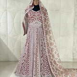 Senhora Bridal Net Anarkali Suit