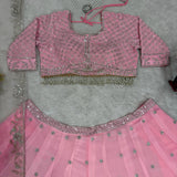 Boutique Heavy Peach Lehenga Choli