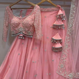 Boutique Heavy Peach Lehenga Choli