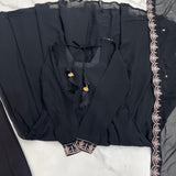 Black Lightweight Comfort Suit