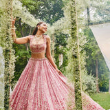 Reddies Bridal Embroidered Lehenga