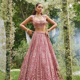 Reddies Bridal Embroidered Lehenga