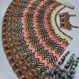 Lavish Multi Colord Zigzag Lehenga