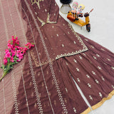 Royal Pakistani Long Top Plazzo
