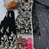 Alluring Designer Georgette Suit