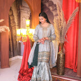Attractive Silver Beautiful Suit