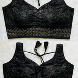 Bead Work Saree Blouse