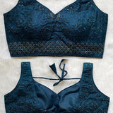Bead Work Saree Blouse