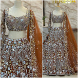 Launching Real Mirror Sequins Work Lehenga
