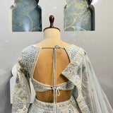 Launching flared Sequins Work Lehenga