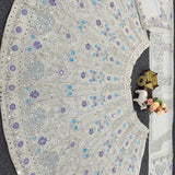 Launching flared Sequins Work Lehenga