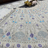 Launching flared Sequins Work Lehenga