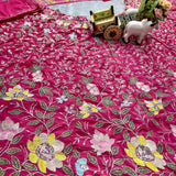 Launching flared Fox Georgette Lehenga
