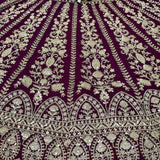 Launching flared Fox Georgette Lehenga