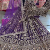 Launching flared Fox Georgette Lehenga