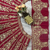 Launching flared Fox Georgette Lehenga