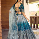 Premium Bridal Satin Lehenga Choli