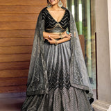 Premium Bridal Chiffon Lehenga