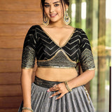 Premium Bridal Chiffon Lehenga