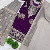 Pure Heavy Faux Georgette Top-Bottom