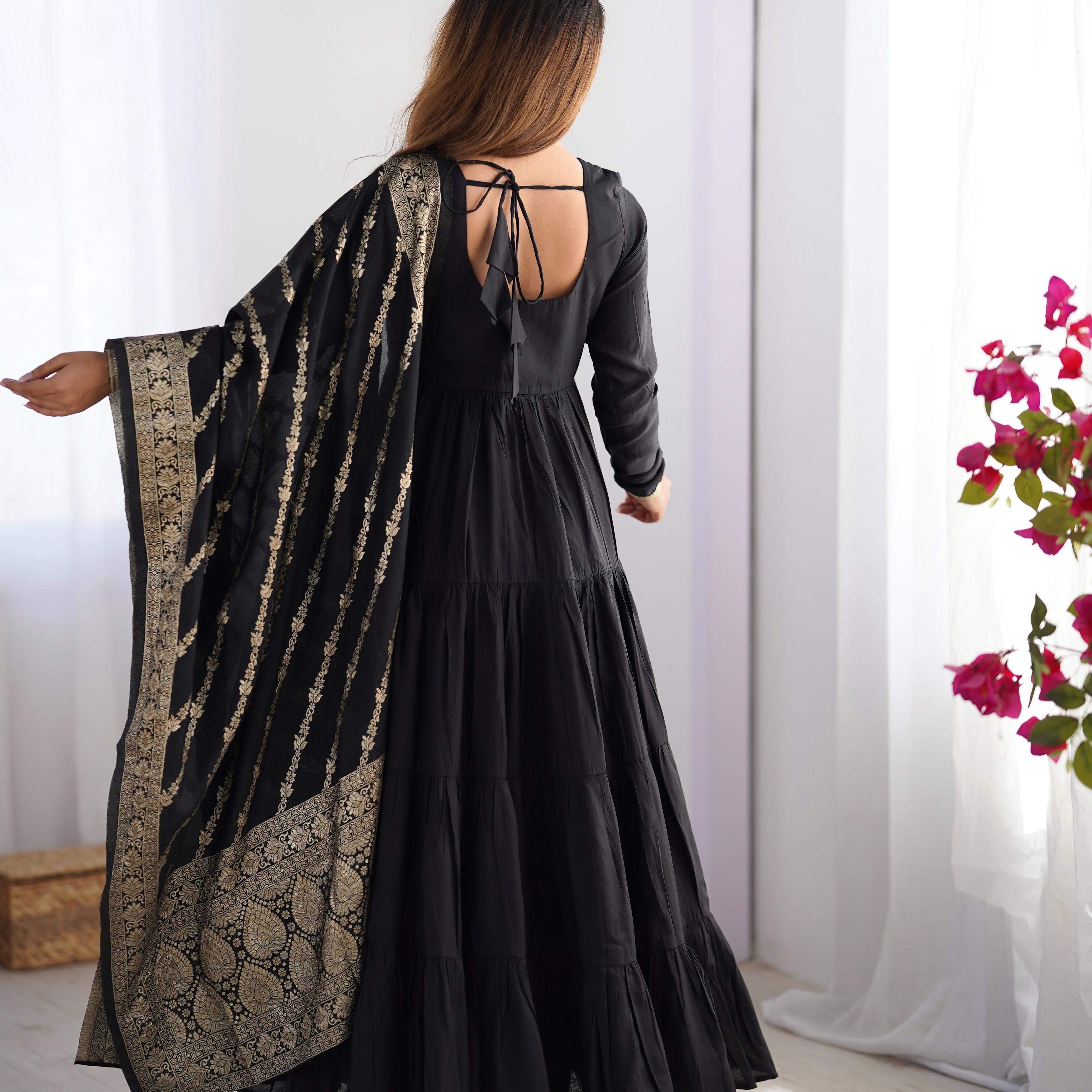 Designer Georgette  Embroidery Top