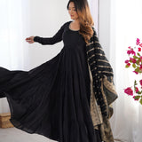 Designer Georgette  Embroidery Top