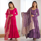 Designer Georgette  Embroidery Top