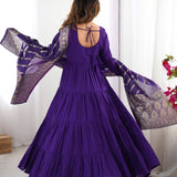 Designer Georgette  Embroidery Top