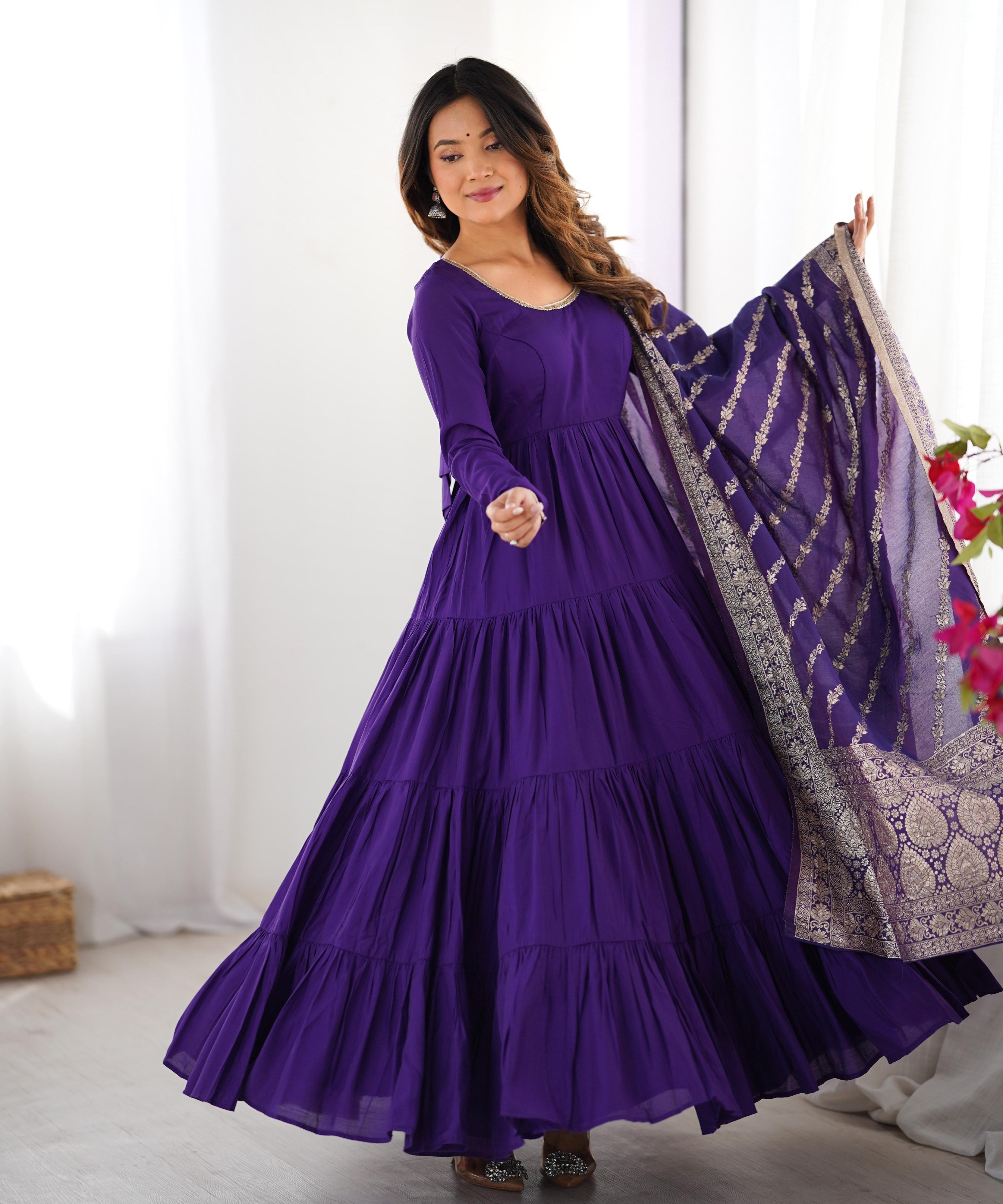 Designer Georgette  Embroidery Top