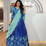 Launching one peplum  lehenga