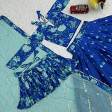 Launching one peplum  lehenga