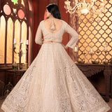White Georgette Lehenga Choli