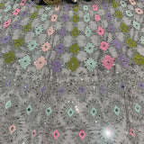 Classy Flared Mirror Work Lehenga