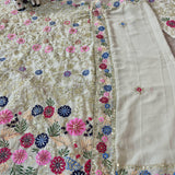 Floral Embroidered Bridal Lehenga Choli