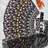 Floral Embroidered Work Bridal Lehenga