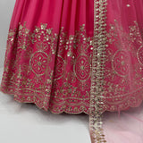 Pink Bridal Top Sharara Collection