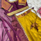 Exclusive Designer Kanjivaram Lehenga