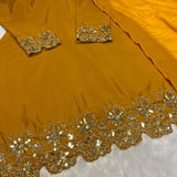 Designer Look top with Fancy Salwar