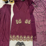Designer Look top with Fancy Salwar