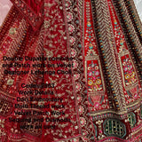 Royal Bridal Velevet Lehenga Choli