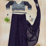 Classical Designer Ready To Wear Saree